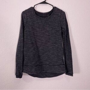 Lululemon Heathered Grey Crewneck Pullover Sweatshirt